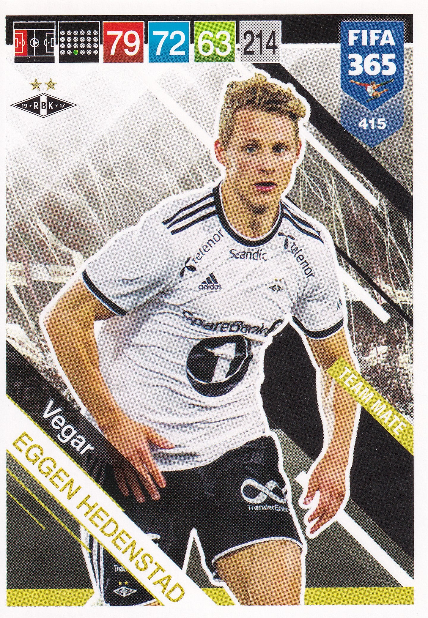 415. VEGAR EGGEN HEDENSTAD - ROSENBORG - TEAM MATE