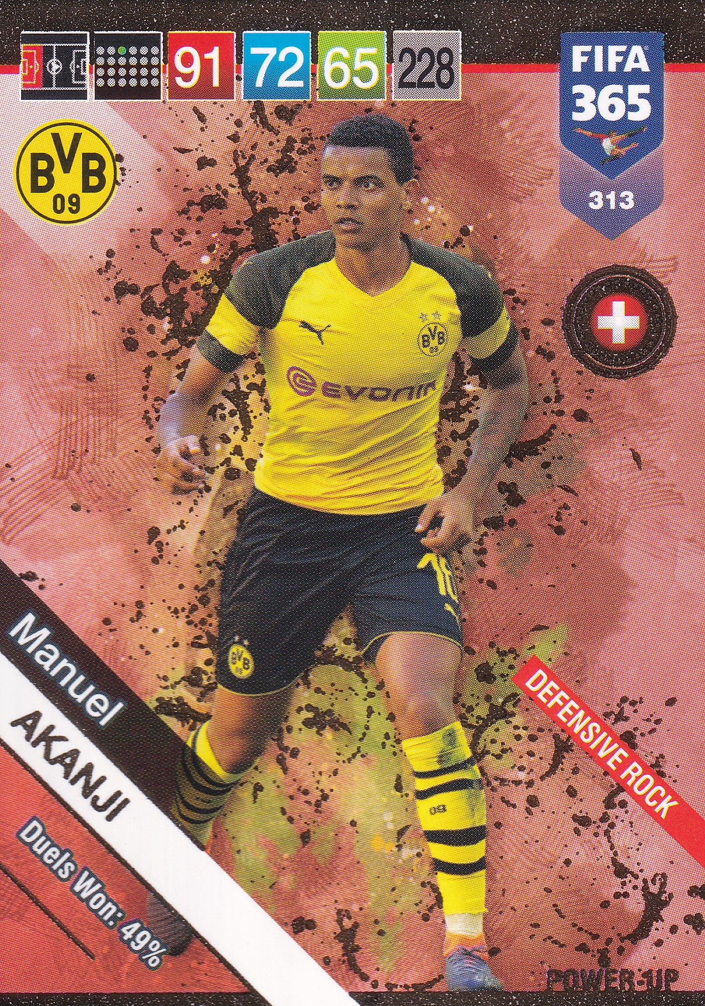 313. MANUEL AKANJI - BORUSSIA DORTMUND - DEFENSIVE ROCK