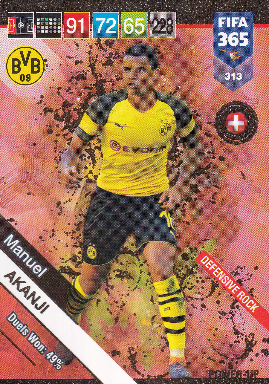 313. MANUEL AKANJI - BORUSSIA DORTMUND - DEFENSIVE ROCK
