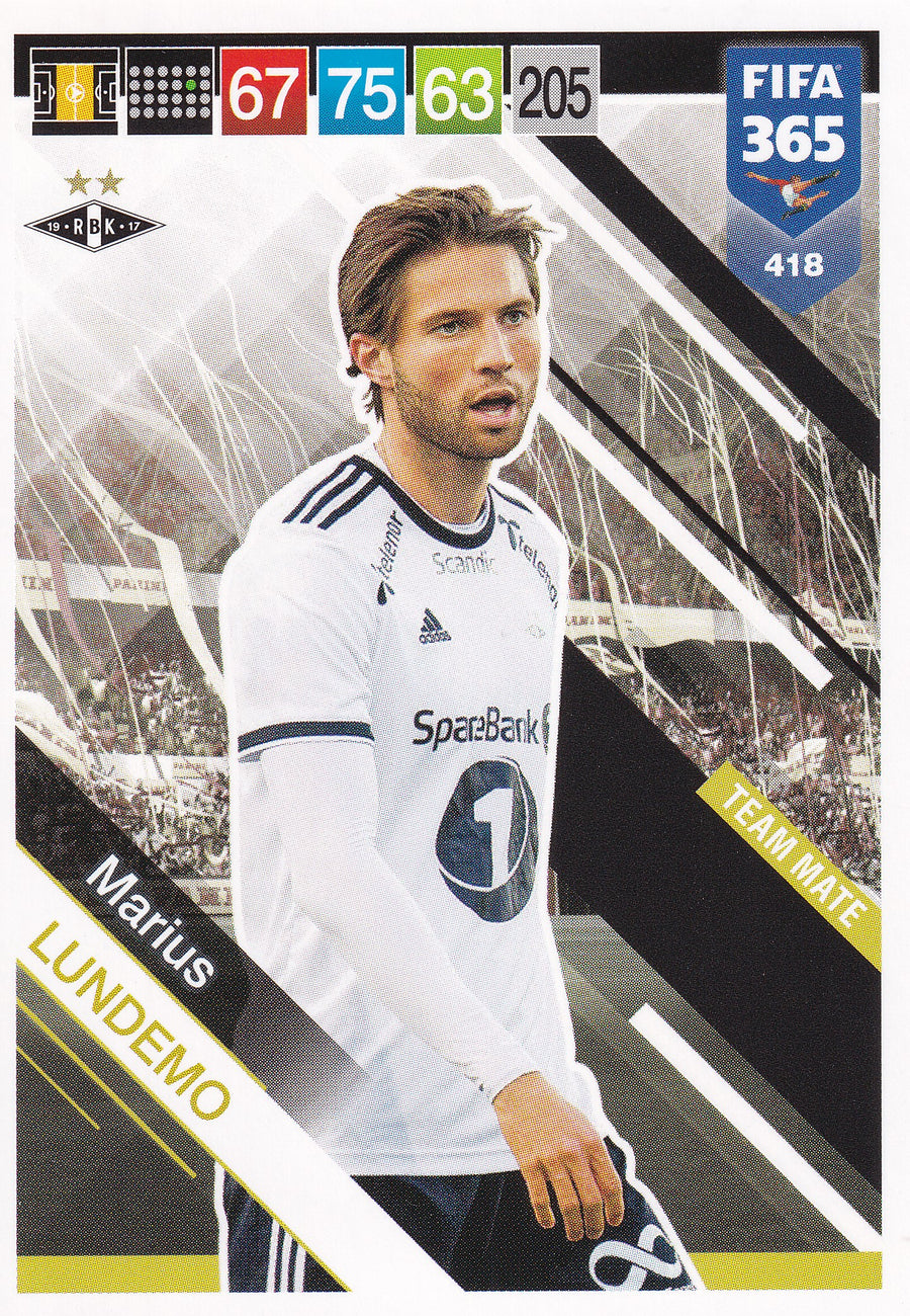 418. MARIUS LUNDEMO - ROSENBORG - TEAM MATE