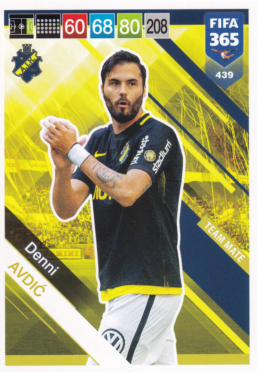 439. DENNI AVDIC - AIK - TEAM MATE