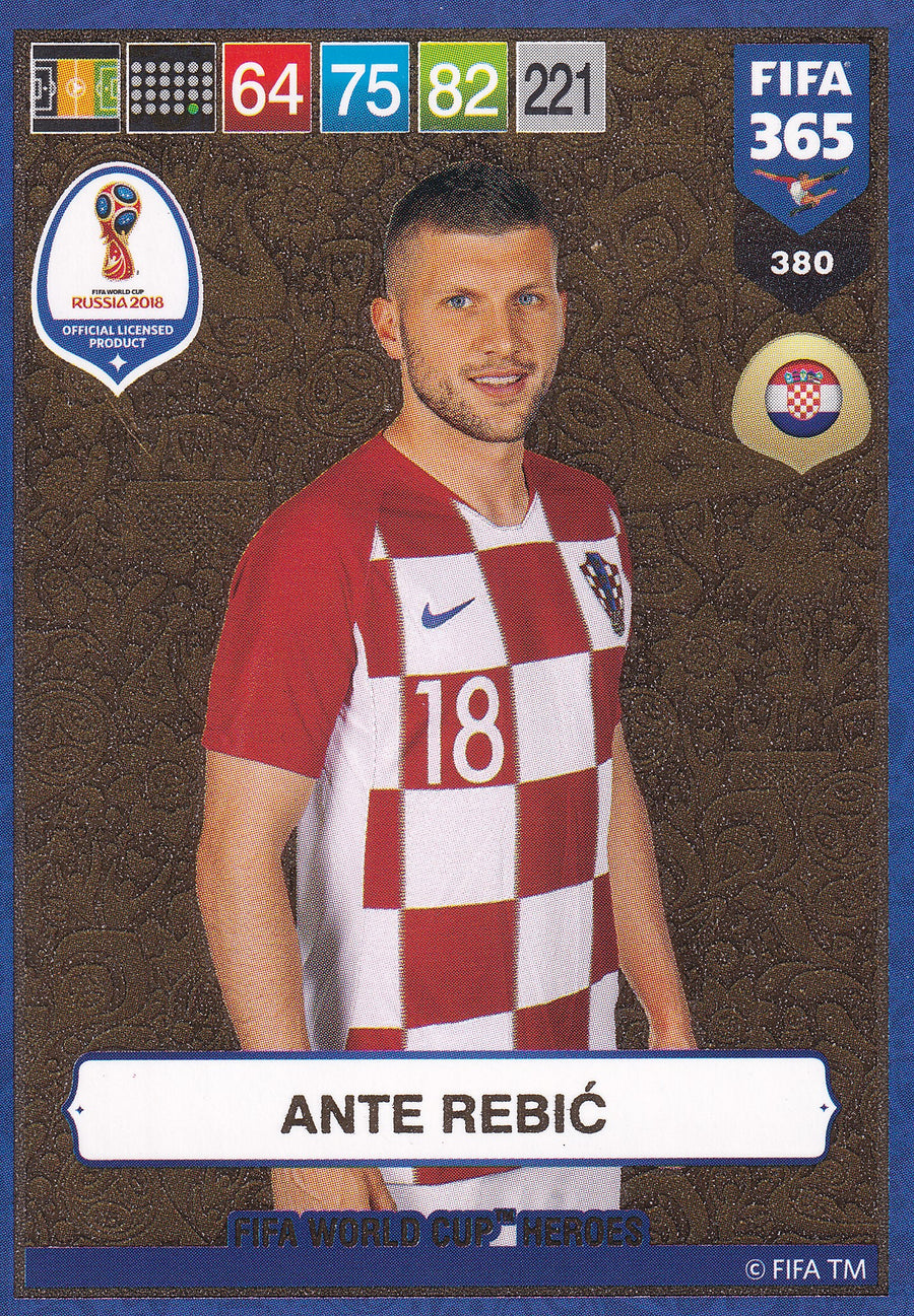 380. ANTE REBIC - CROATIA - FIFA WORLD CUP HEROS