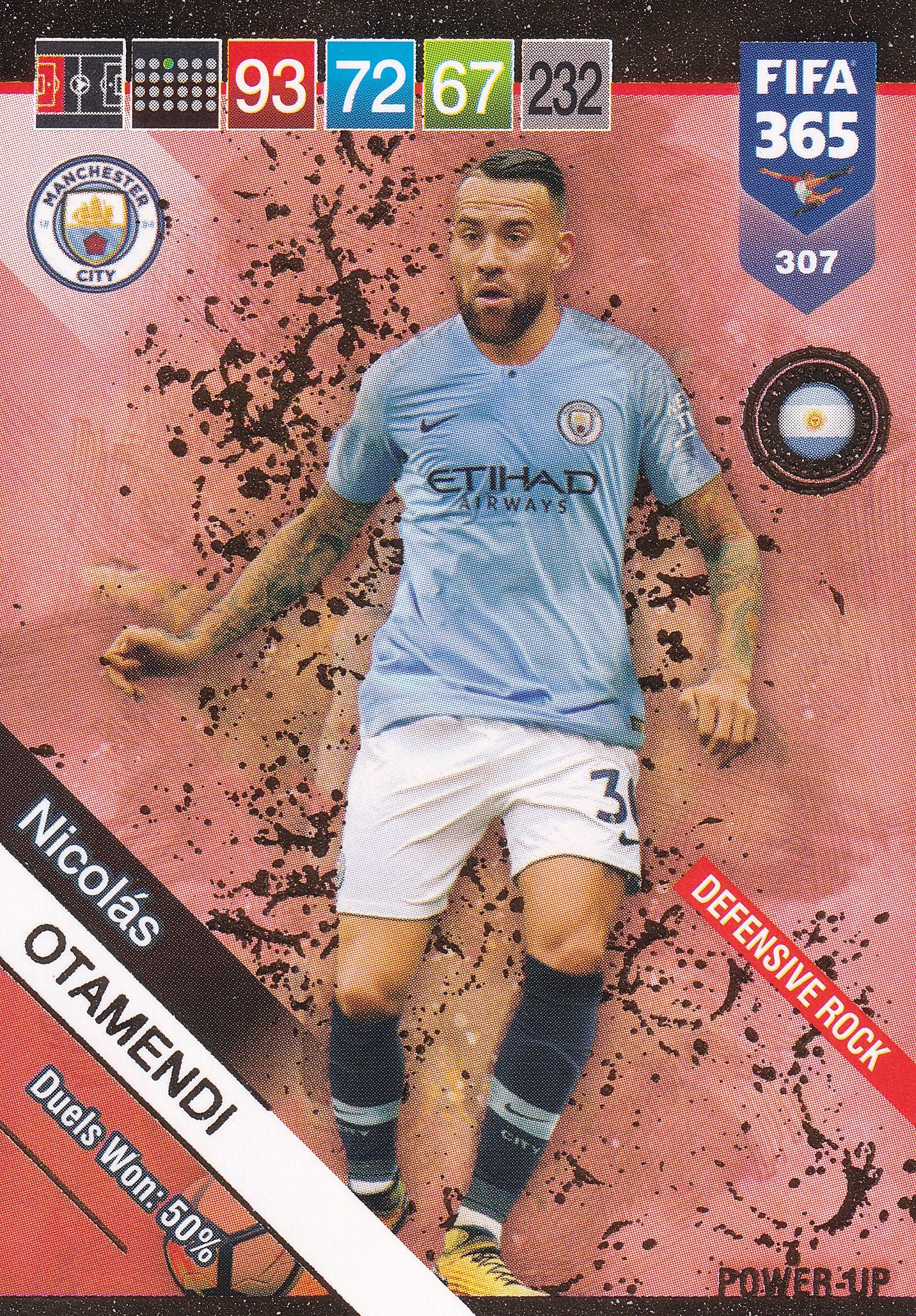 307. NICOLÁS OTAMENDI - MANCHESTER CITY - DEFENSIVE ROCK - MANCHESTER CITY