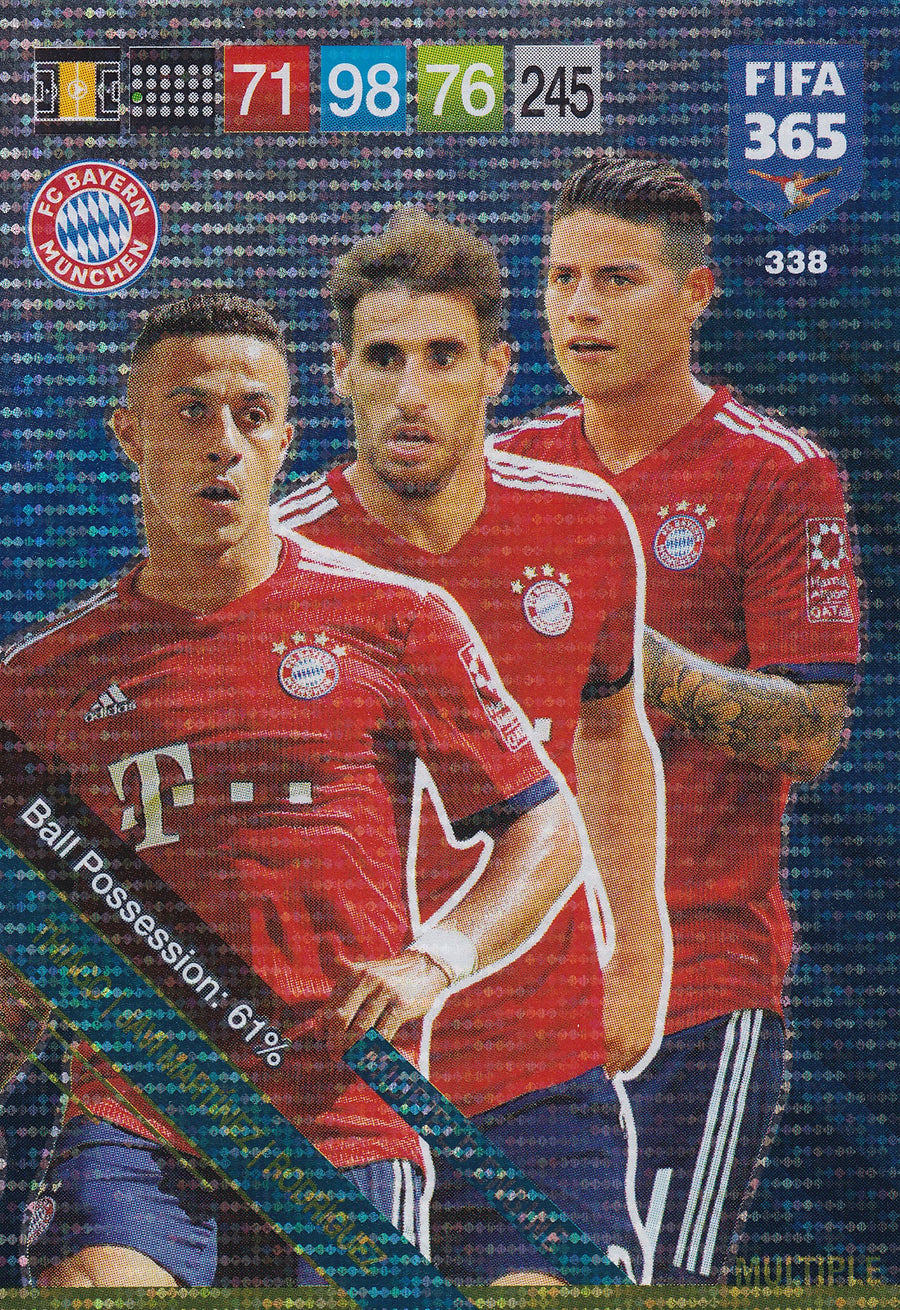 338. THIAGO | JAVI MARTINEZ | RODRIGUEZ - BAYERN MÜNCHEN - MIDFIELD ENGINE