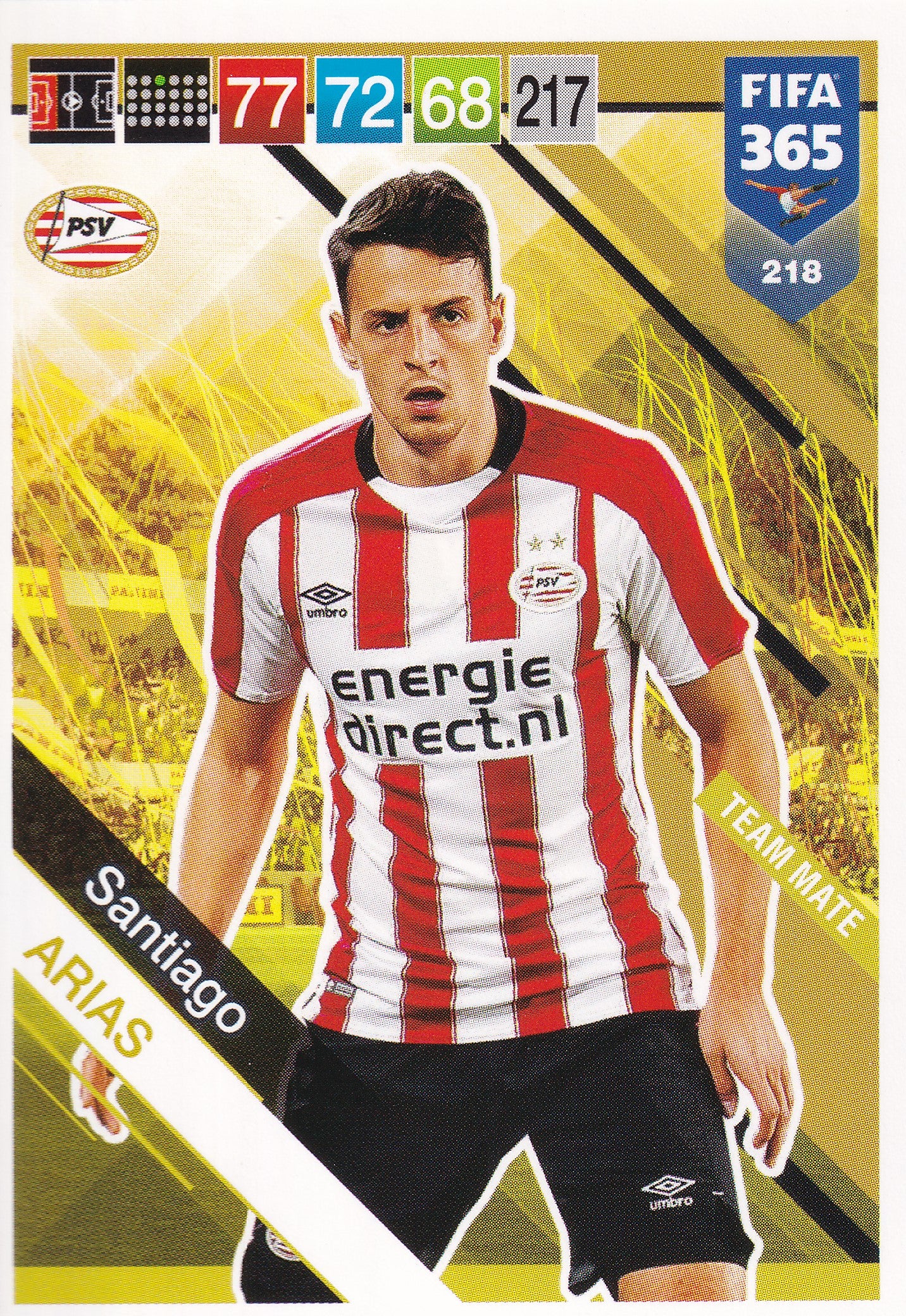 218. SANTIAGO ARIAS - PSV EINDHOVEN - TEAM MATE