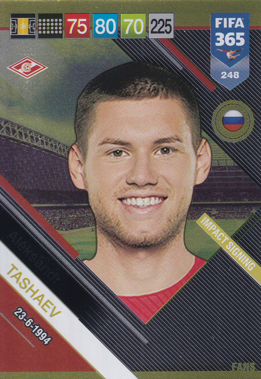 248. ALEKSANDR TASHAEV - SPARTAK MOSKVA - IMPACT SIGNING