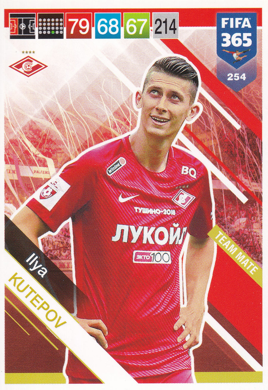 254. ILYA KUTEPOV - SPARTAK MOSKVA - TEAM MATE