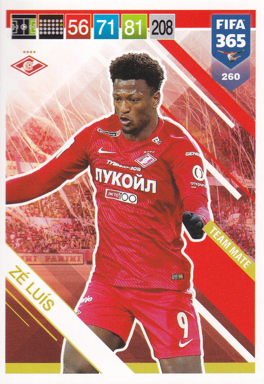 260. ZÉ LUIS - SPARTAK MOSKVA - TEAM MATE