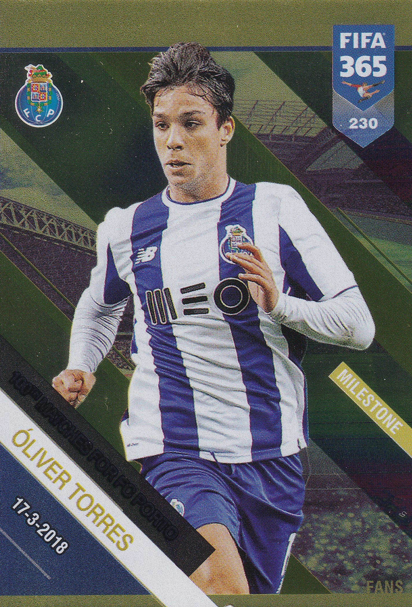 230. 100TH MATCHES FOR FC PORTO - OLIVER TORRES - MILESTONE