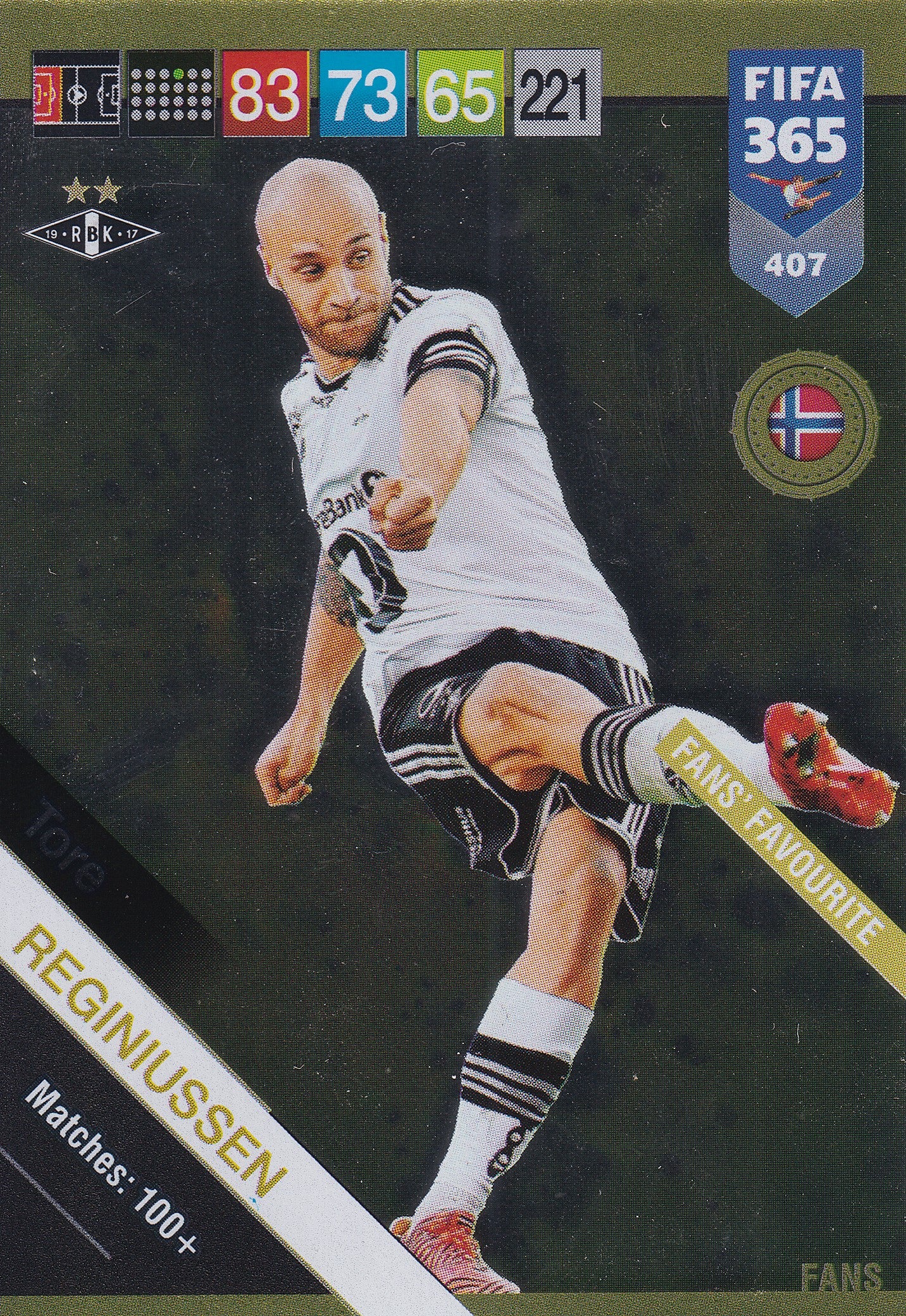 407. TORE REGINIUSSEN - ROSENBORG - FANS