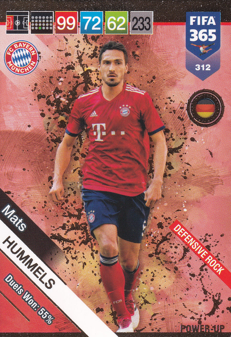 312. MATS HUMMELS - BAYERN MÜNCHEN - DEFENSIVE ROCK