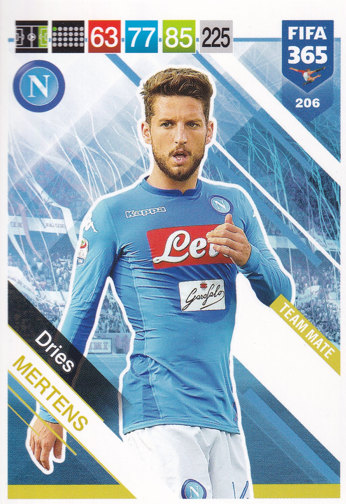 206. DRIES MERTENS - NAPOLI - TEAM MATE