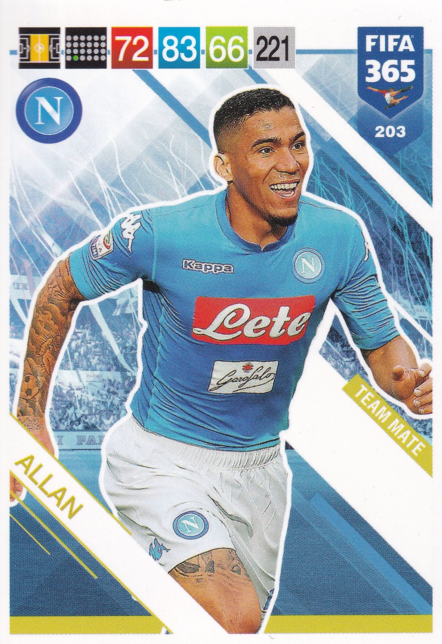 203. ALLAN - NAPOLI - TEAM MATE
