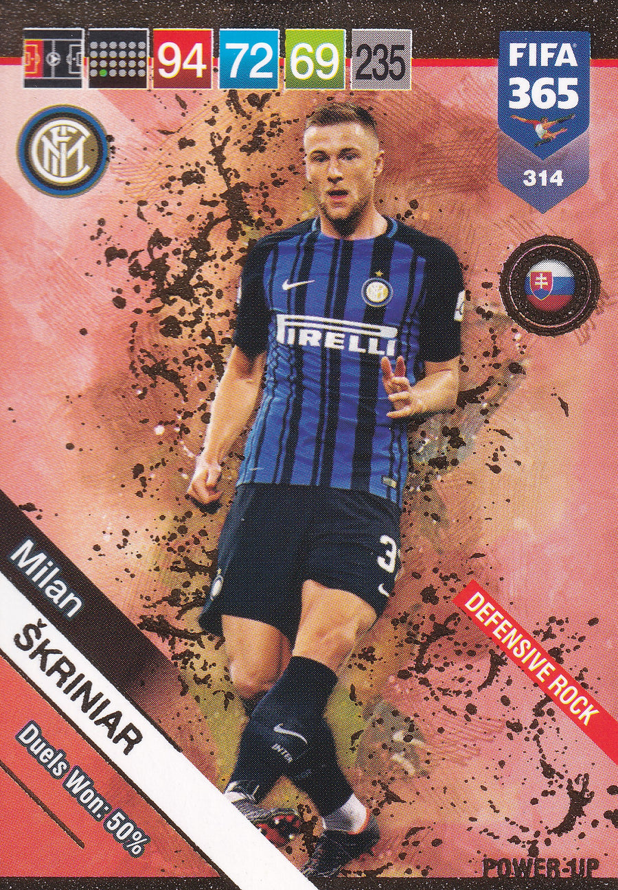 314. MILAN SKRINIAR - INTERNAZIONALE - DEFENSIVE ROCK