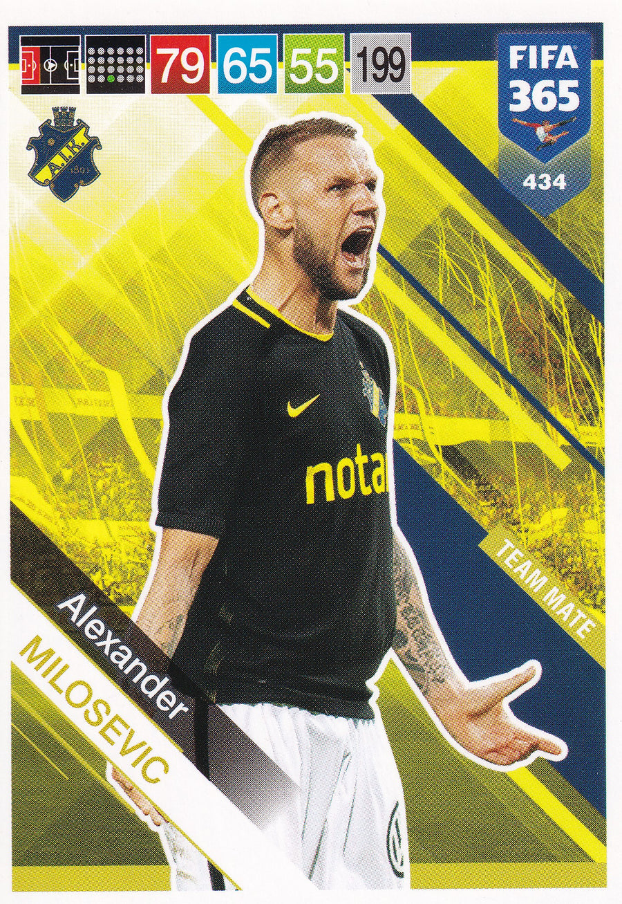 434. ALEXANDER MILOSEVIC - AIK - TEAM MATE