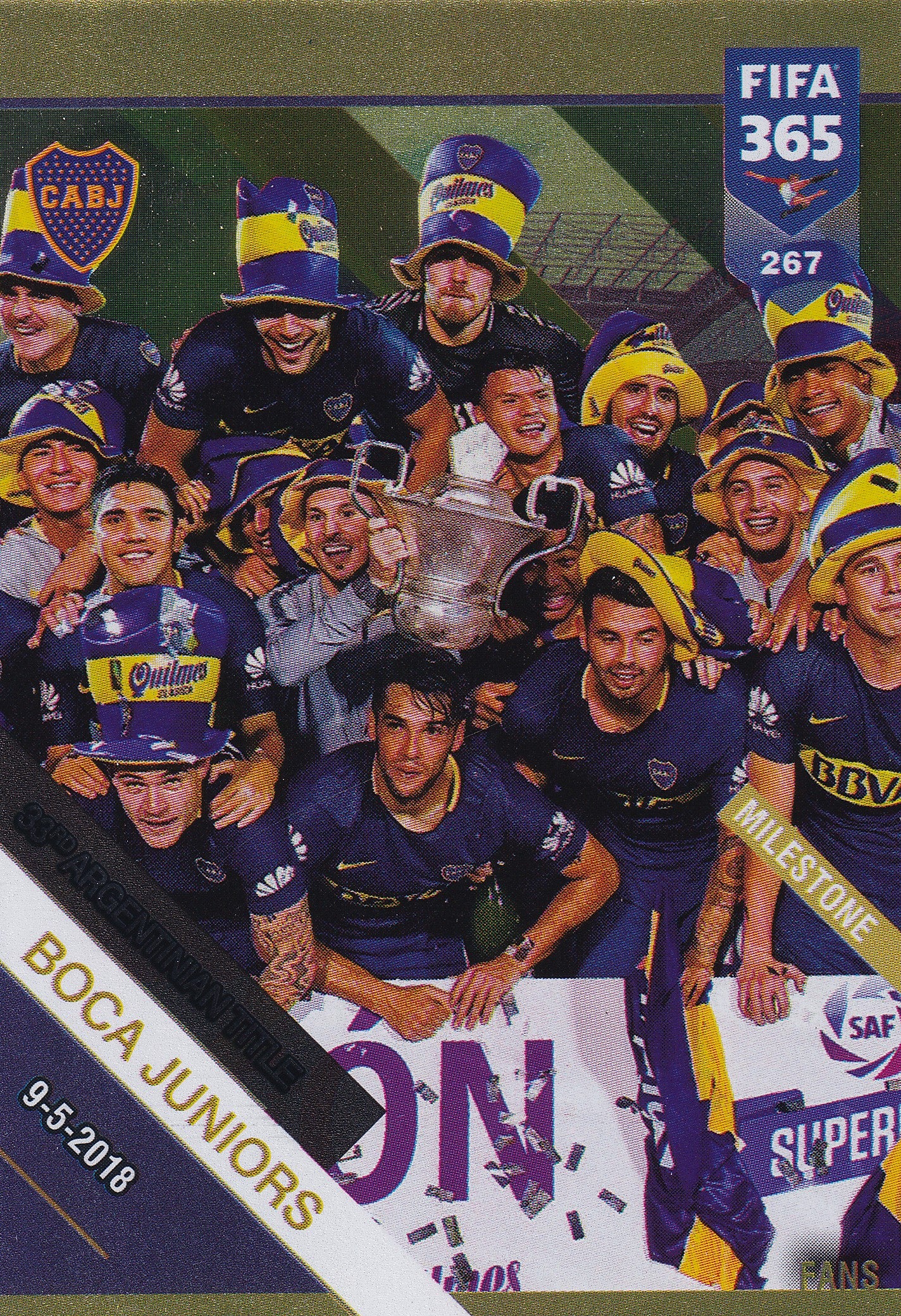 267. 33RD ARGENTINIAN TITLE - BOCA JUNIORS - MILESTONE