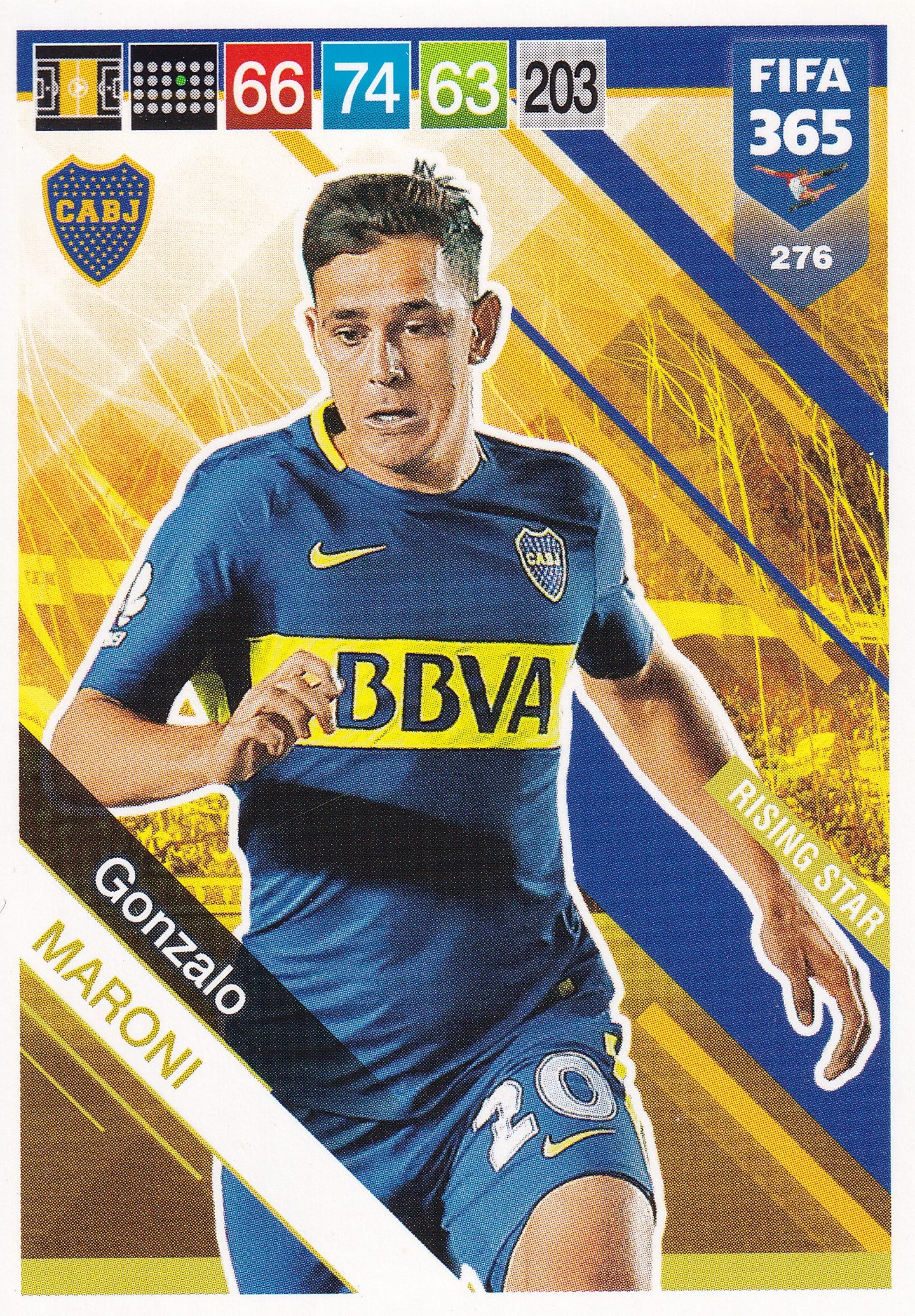 276. GONZALO MARONI - BOCA JUNIORS - TEAM MATE