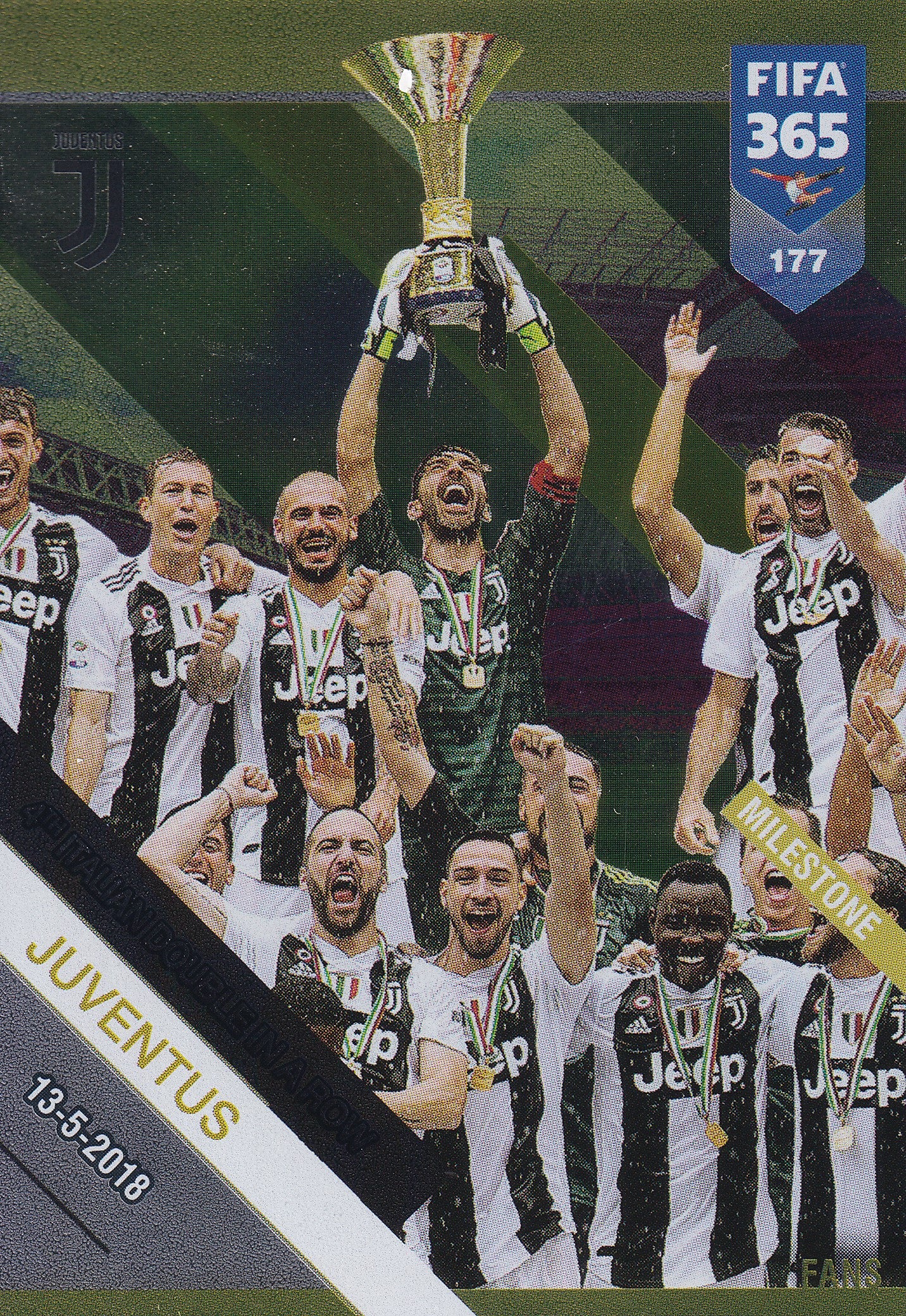 177. 4TH ITALIAN DOUBLE IN A ROW - JUVENTUS - MILESTONE