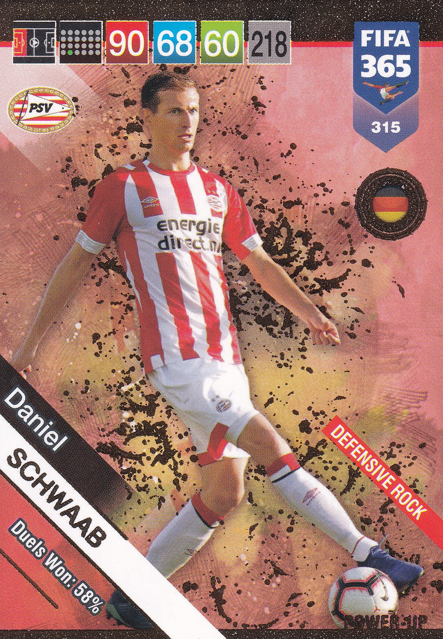 315. DANIEL SCHWAAB - PSV EINDHOVEN - DEFENSIVE ROCK
