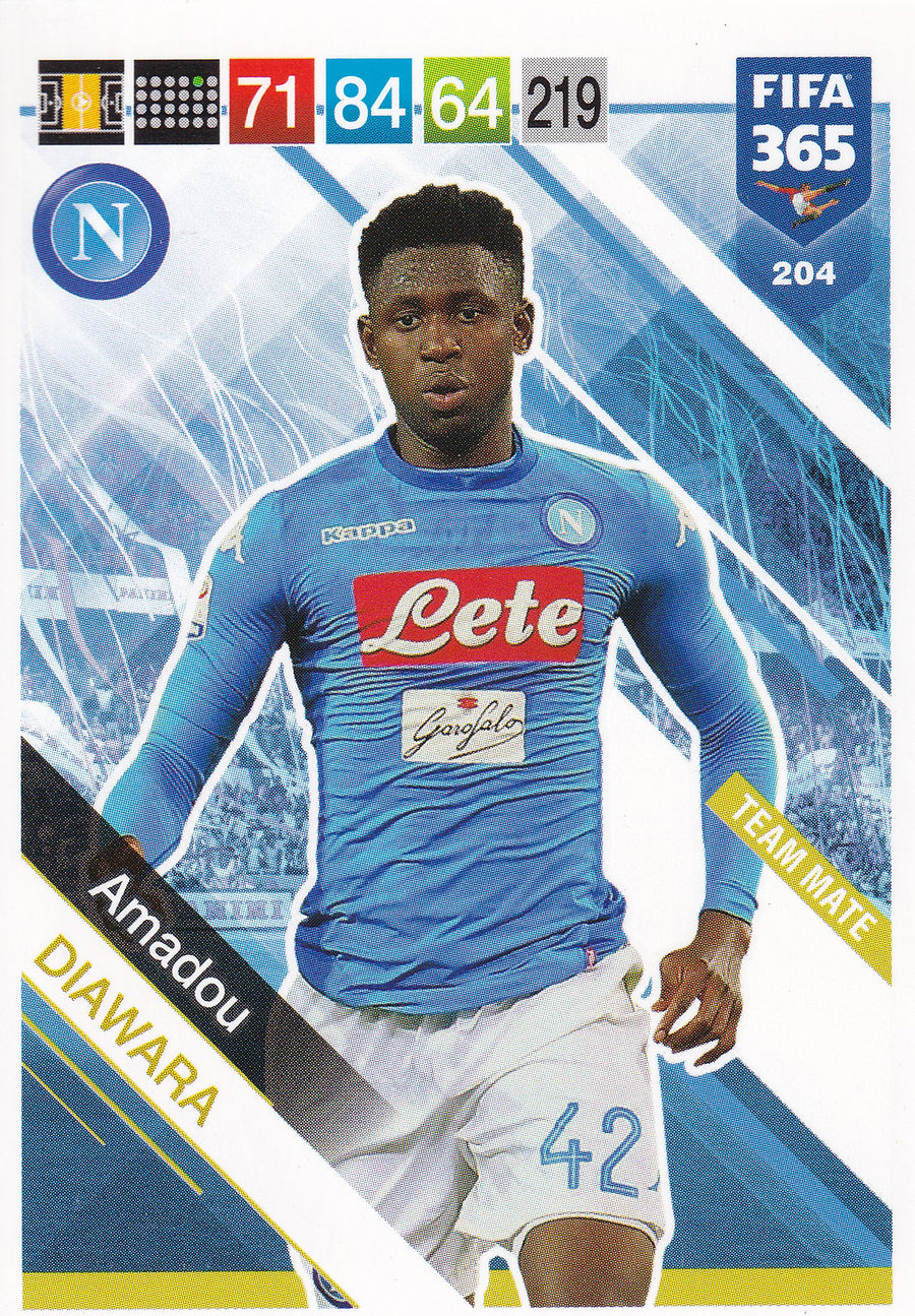 204. AMADOU DIAWARA - NAPOLI - TEAM MATE