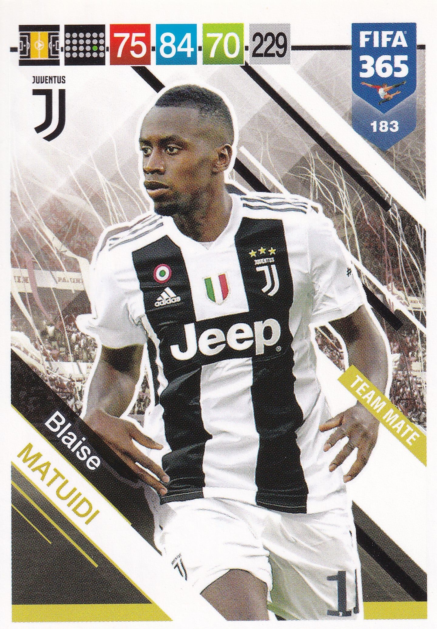 183. BLAISE MATUIDI - JUVENTUS - TEAM MATE