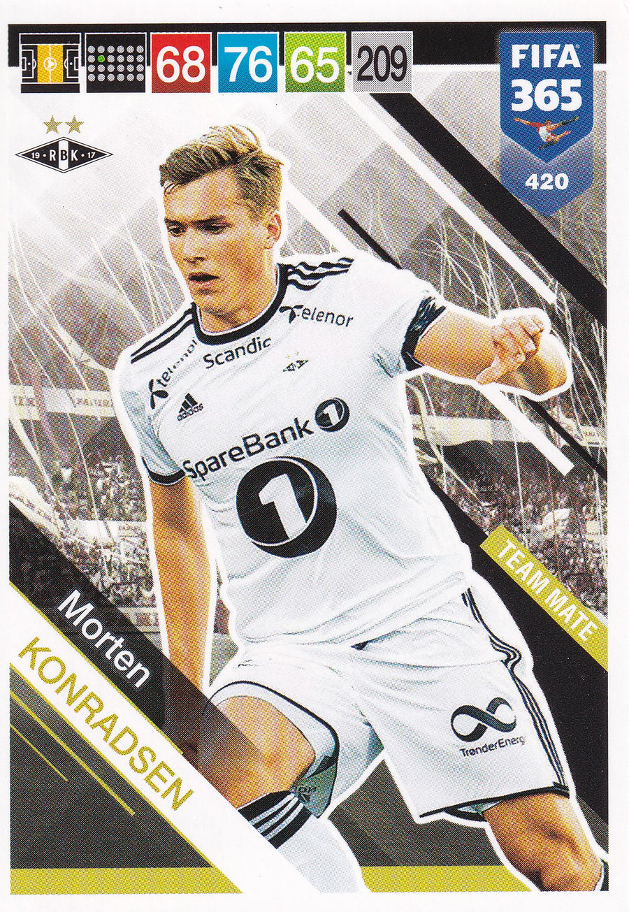 420. MORTEN KONRADSEN - ROSENBORG - TEAM MATE