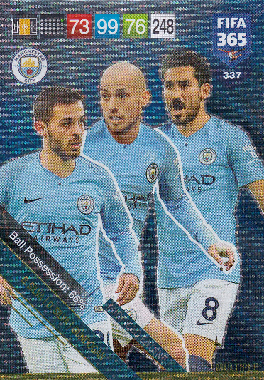 337. B. SILVA | D. SILVA | GÜNDOGAN - MANCHESTER CITY - MIDFIELD ENGINE