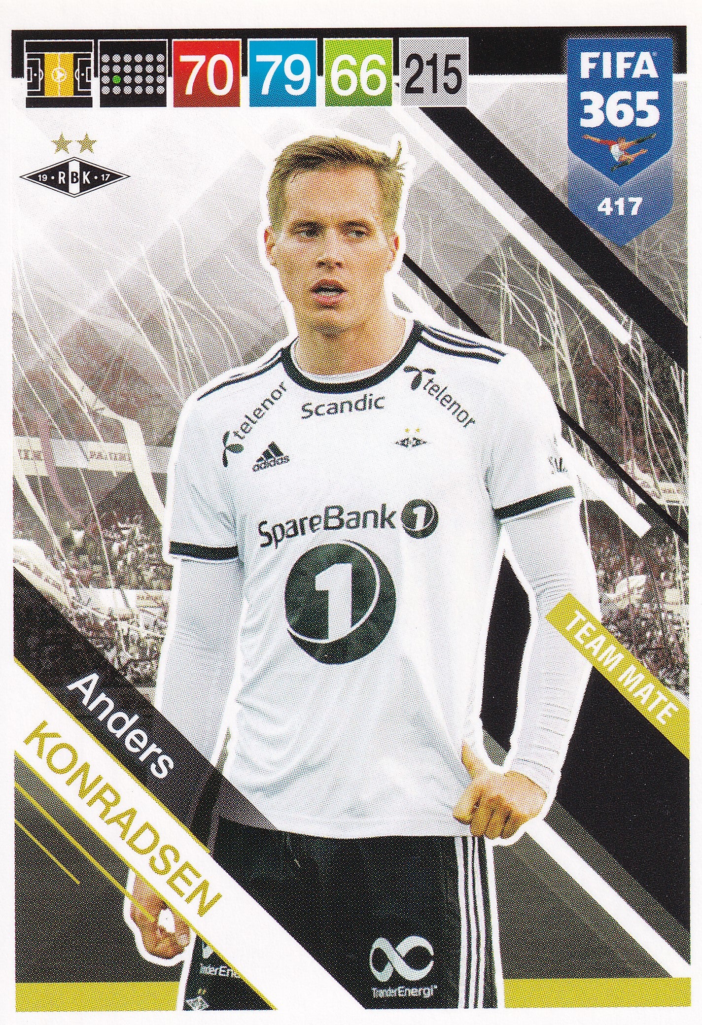 417. ANDERS KONRADSEN - ROSENBORG - TEAM MATE