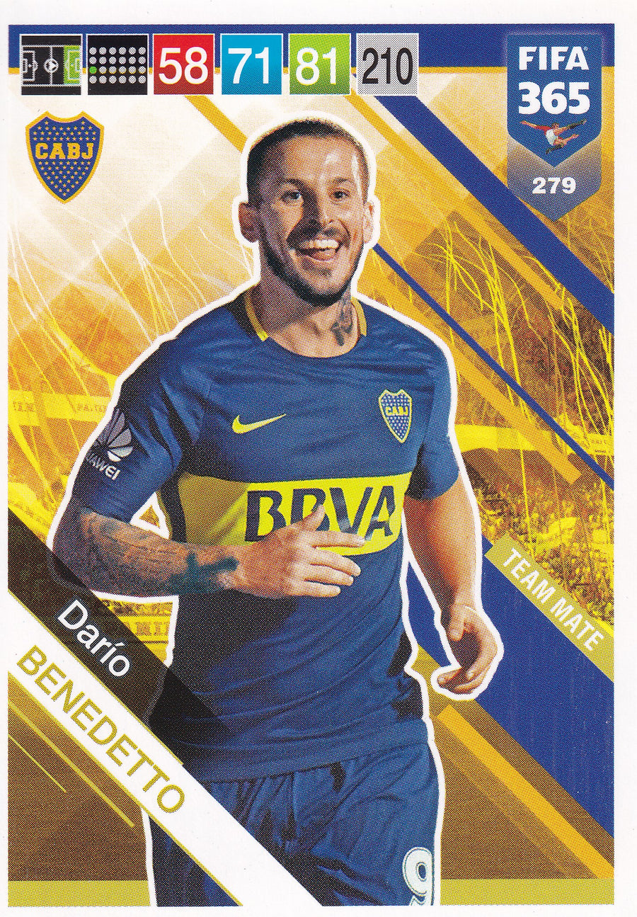 279. DARIO BENEDETTO - BOCA JUNIORS - TEAM MATE