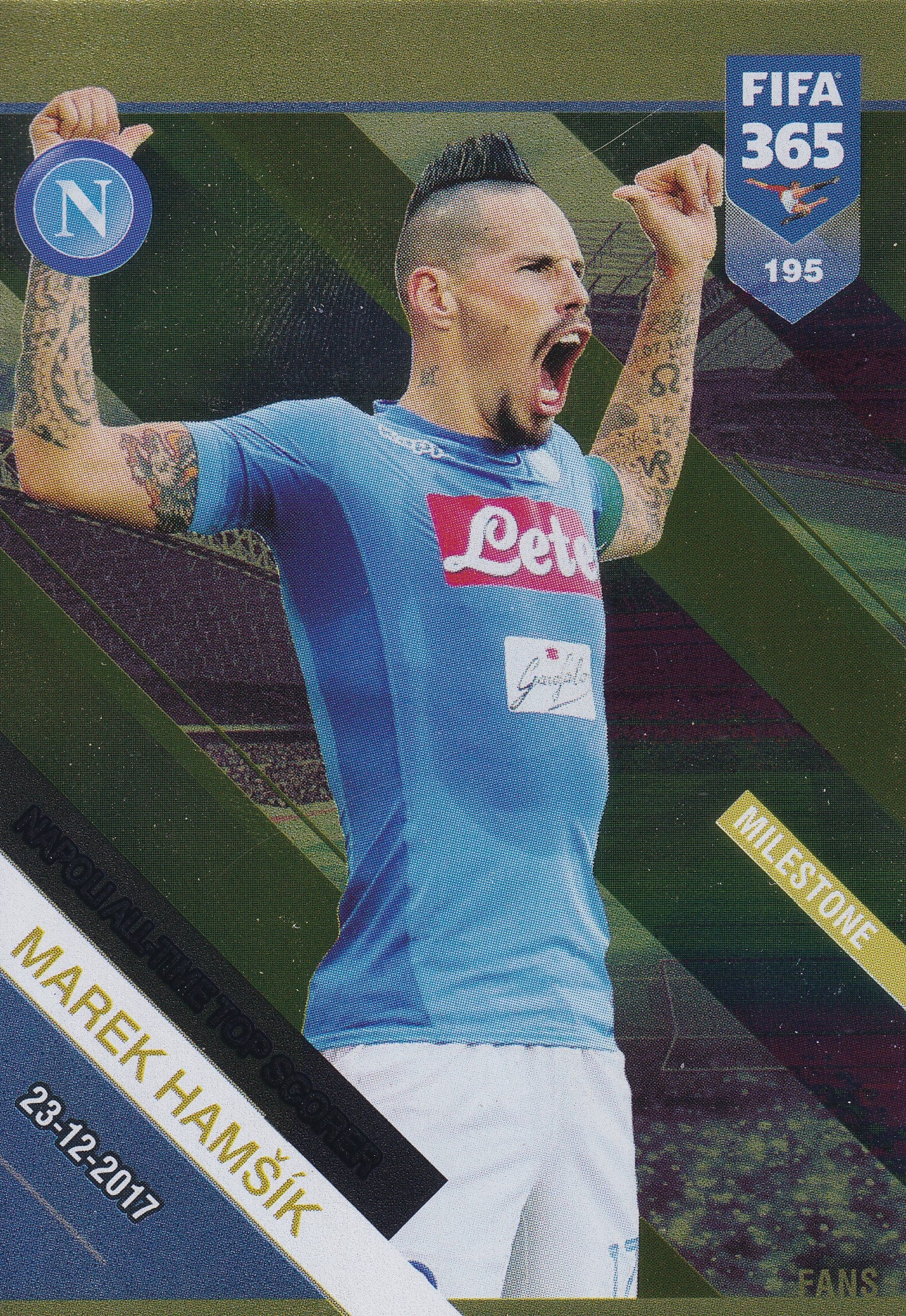 195. NAPOLI ALL-TIME TOP SCORER - MAREK HAMSIK - MILESTONE