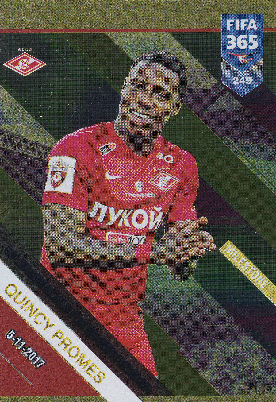 249. 50 LEAGUE GOALS FOR SPARTAK MOSKVA - QUINCY PROMES - MILESTONE