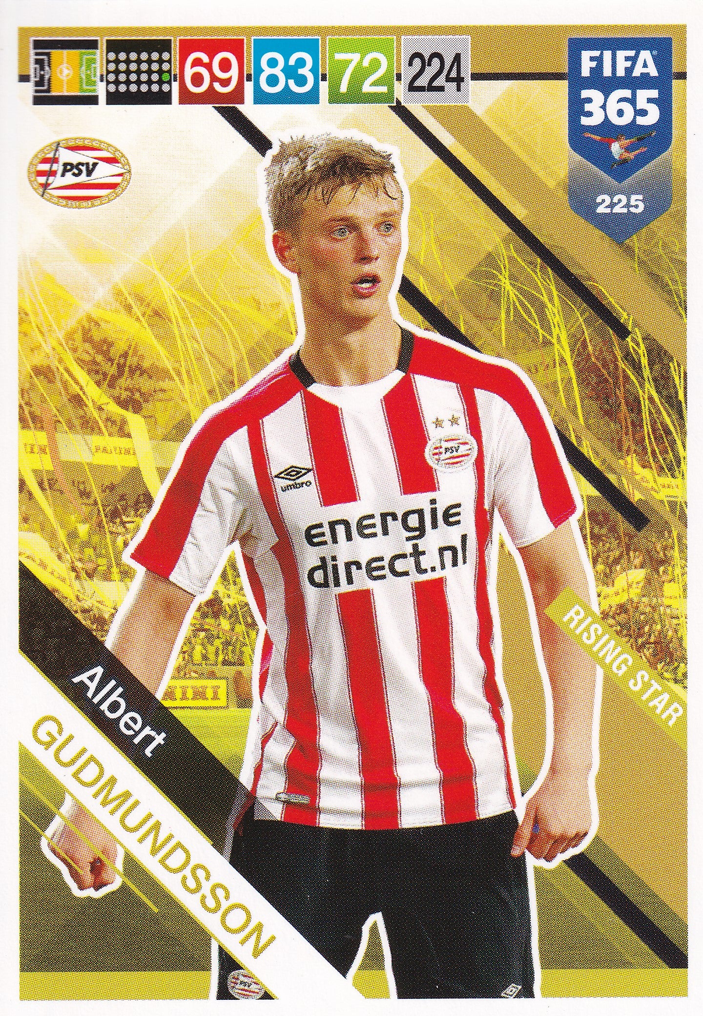 225. ALBERT GUDMUNDSSON - PSV EINDHOVEN - RISING STAR