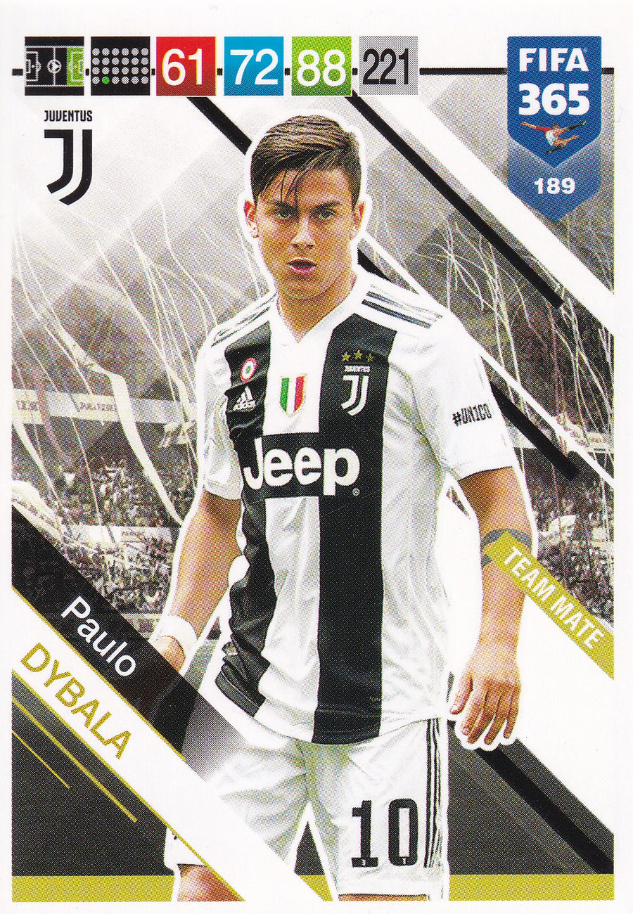 189. PAULO DYBALA - JUVENTUS - TEAM MATE