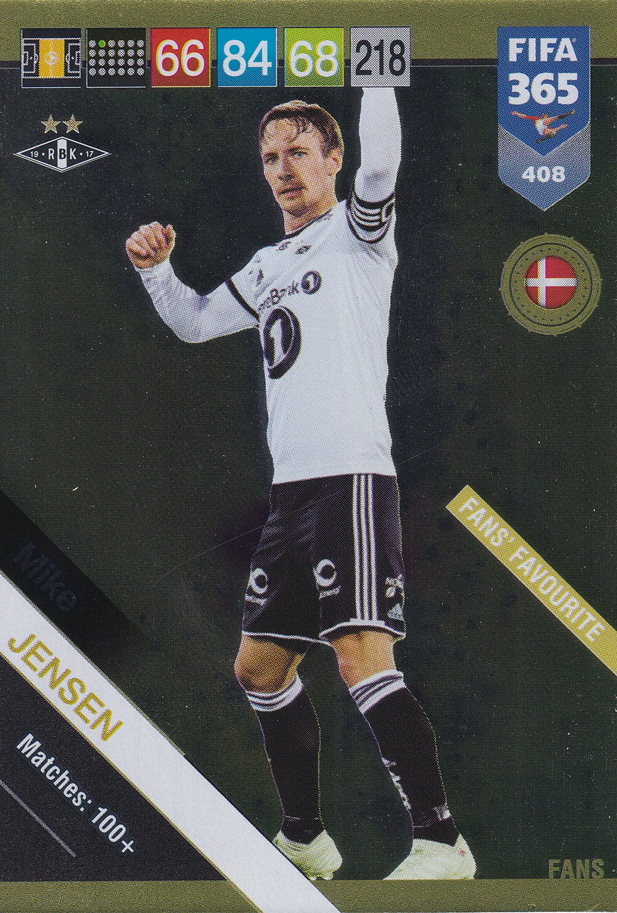 408. MIKE JENSEN - ROSENBORG - FANS FAVOURITE