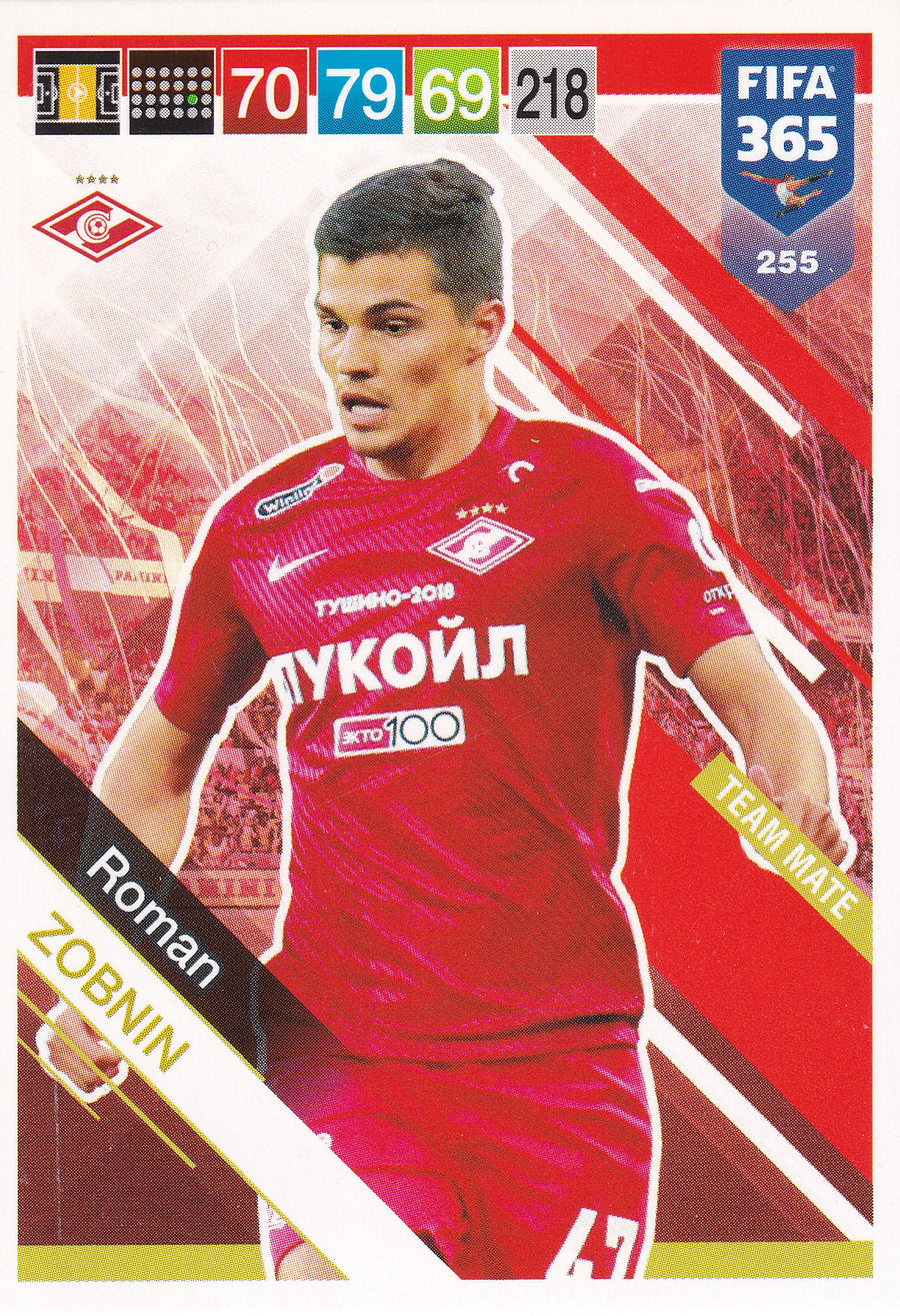 255. ROMAN ZOBNIN - SPARTAK MOSKVA - TEAM MATE