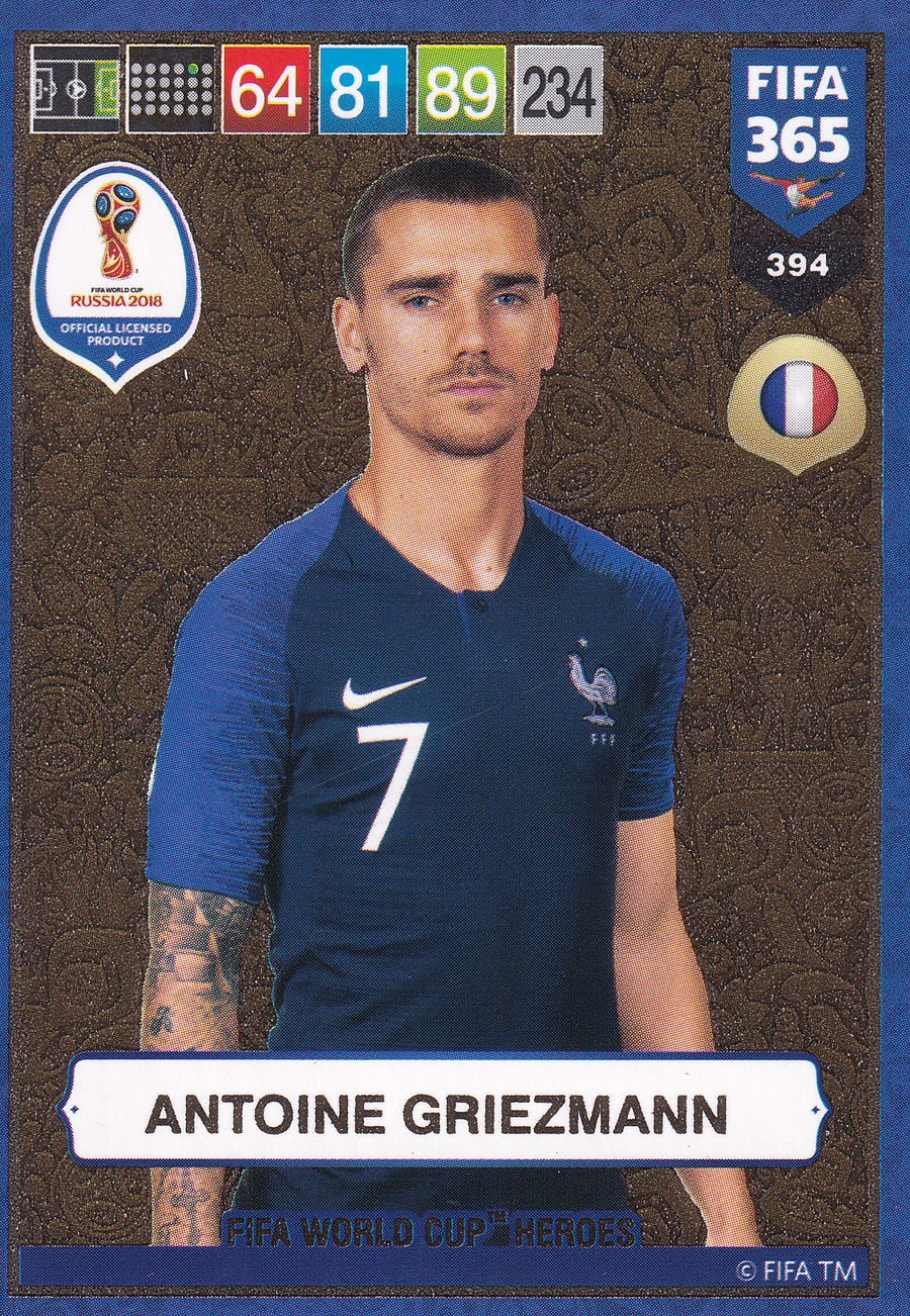 394. ANTOINE GRIEZMANN - FRANKRIKE - FIFA WORLD CUP HEROS