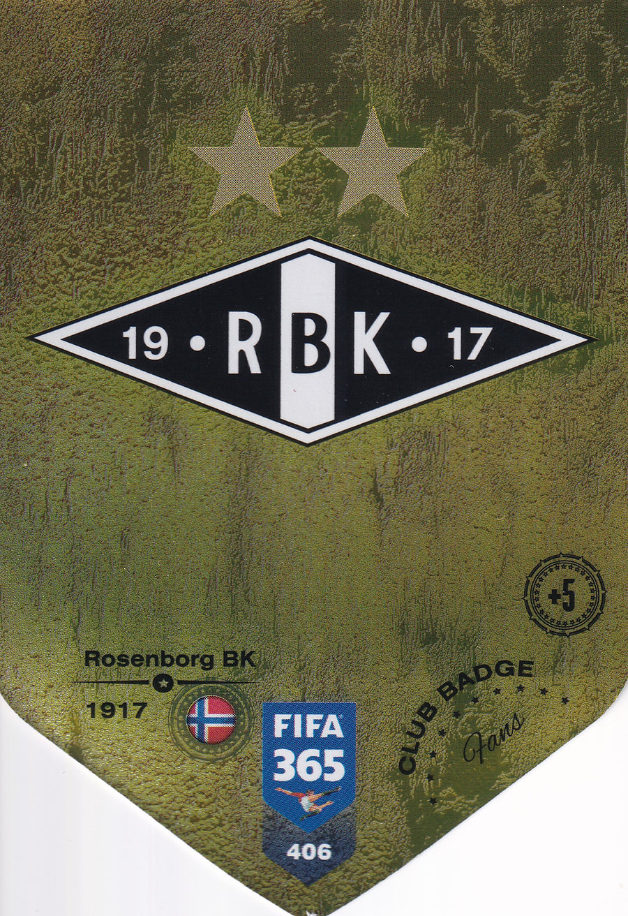 406. ROSENBORG BK - CLUB BADGE