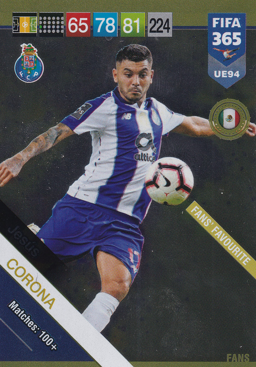UE094. JESUS CORONA - PORTO - FANS FAVOURITE