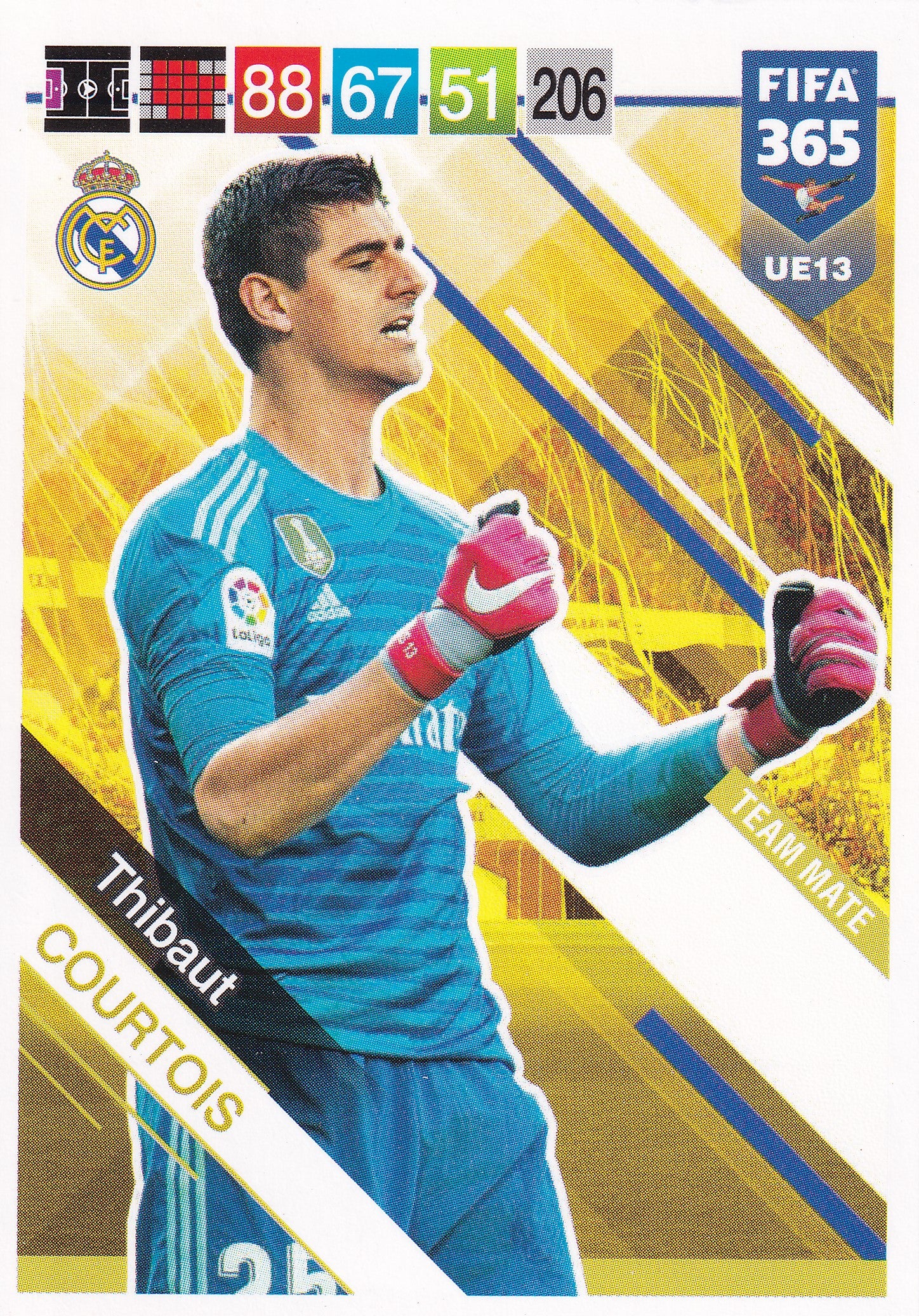 UE013. THIBAUT COURTOIS - REAL MADRID