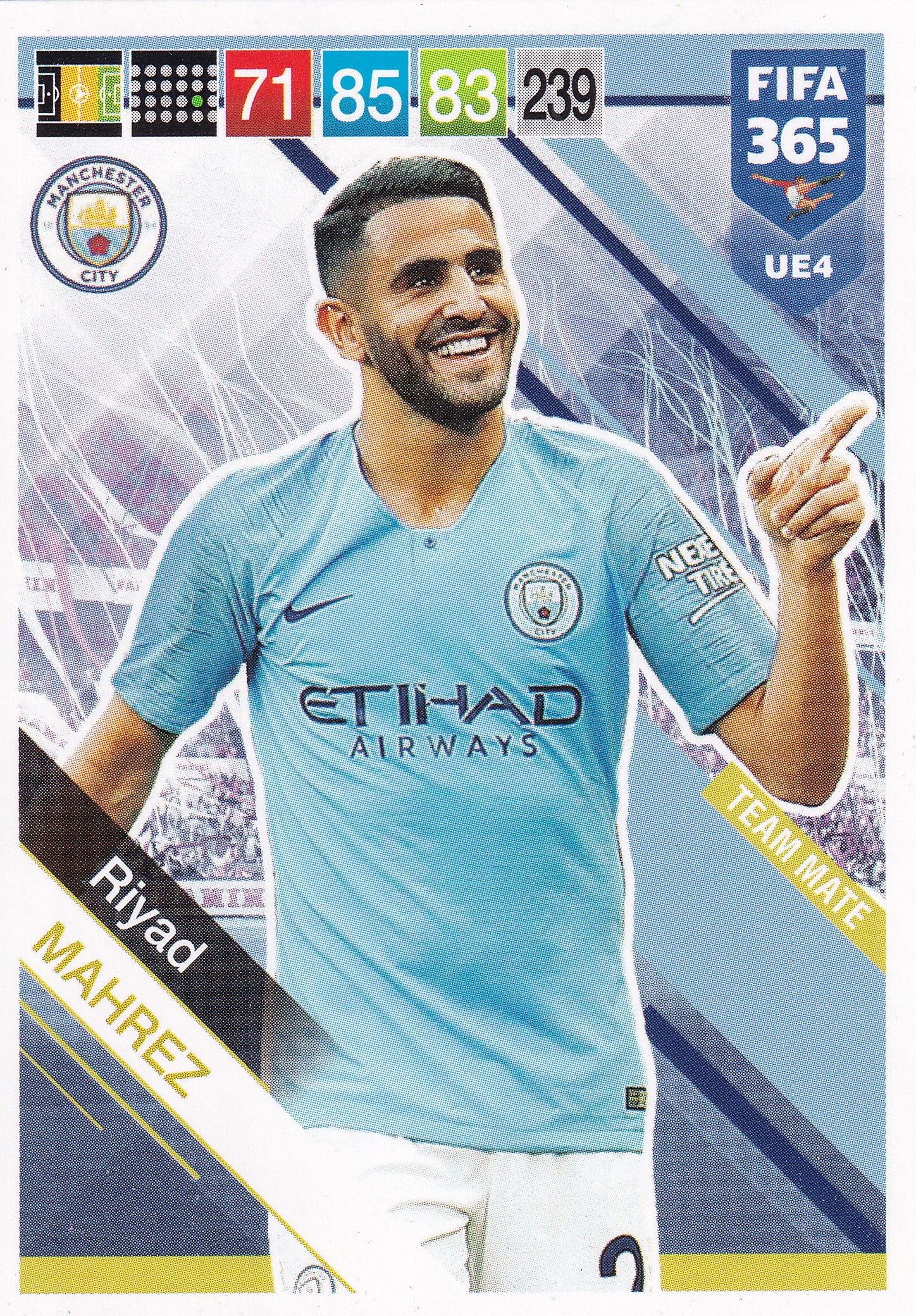 UE004. RIYAD MAHREZ - MANCHESTER CITY
