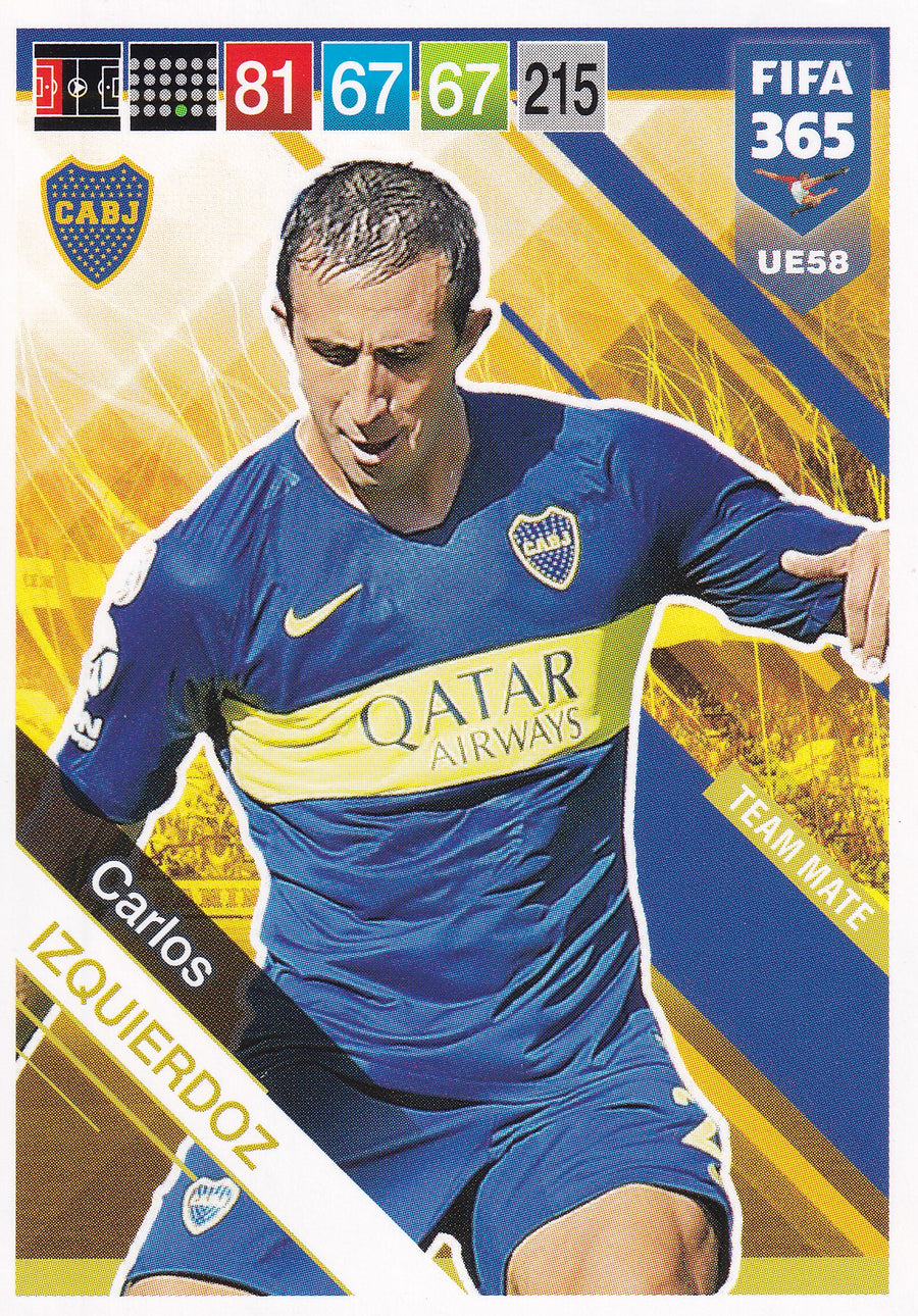 UE058. CARLOS IZQUIERDOZ - BOCA JUNIORS