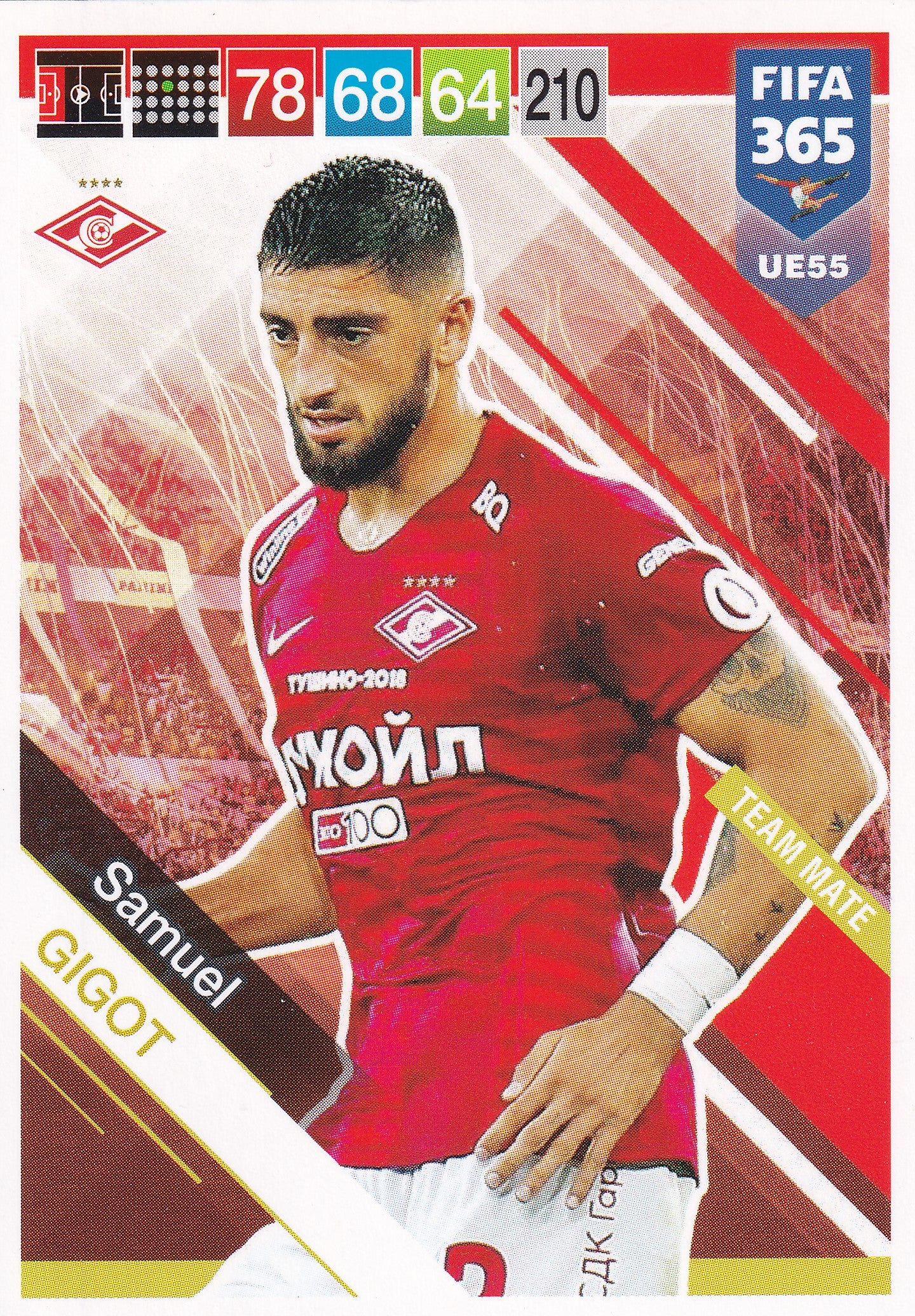 UE055. SAMUEL GIGOT - SPARTAK MOSKVA