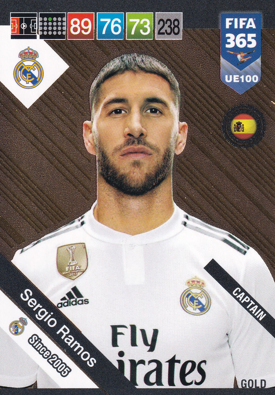 UE100. SERGIO RAMOS - REAL MADRID - CAPTAIN