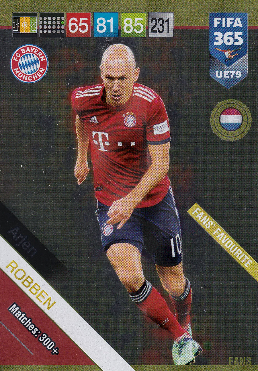 UE079. ARJEN ROBBEN - BAYERN MÜNCHEN - FANS FAVOURITE