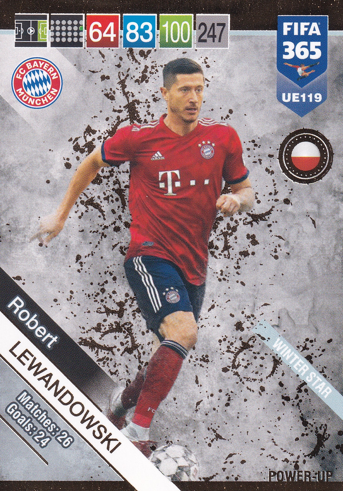 UE119. ROBERT LEWANDOWSKI - BAYERN MÜNCHEN - WINTER STAR