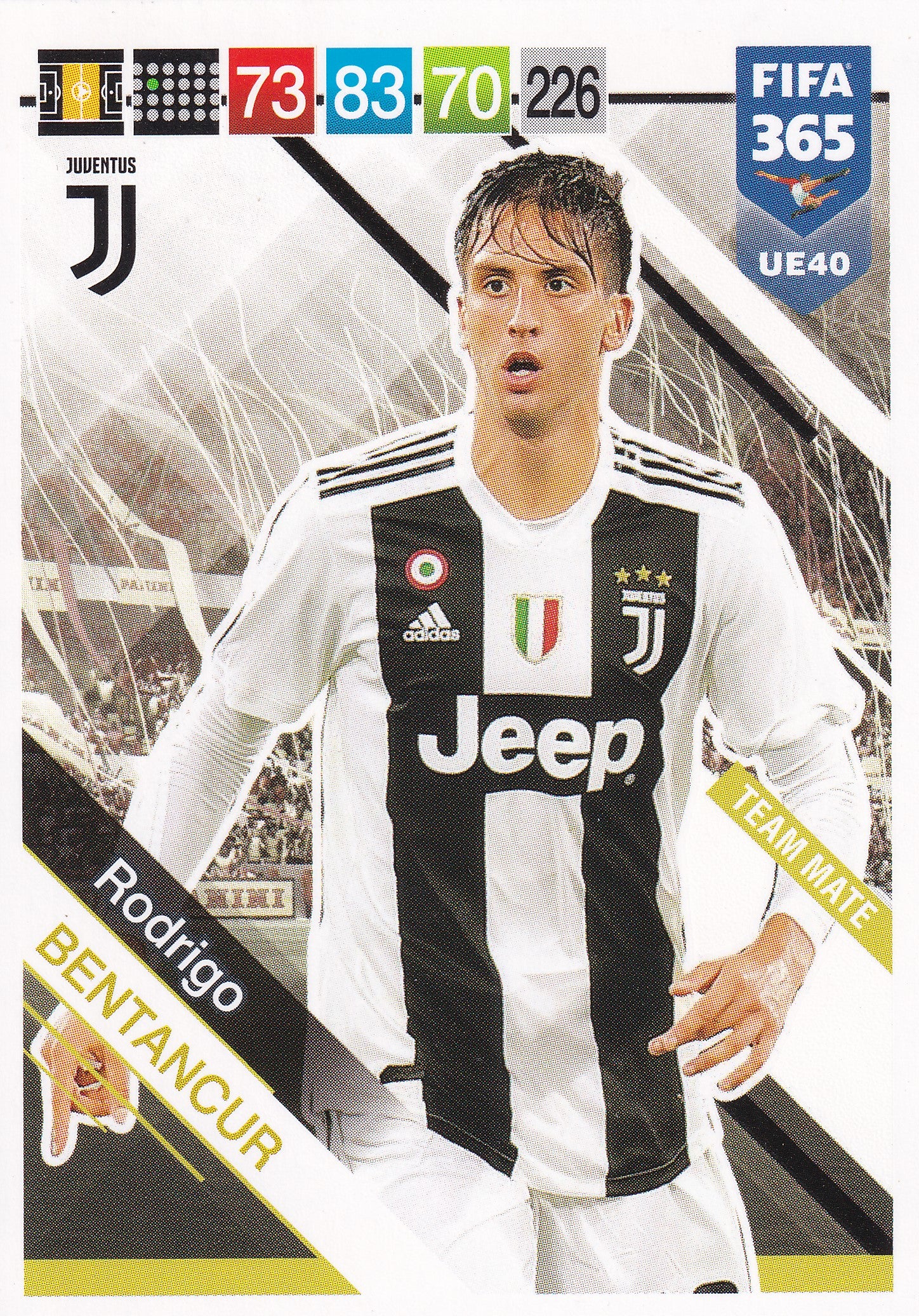 UE040. RODRIGO BENTANCUR - JUVENTUS