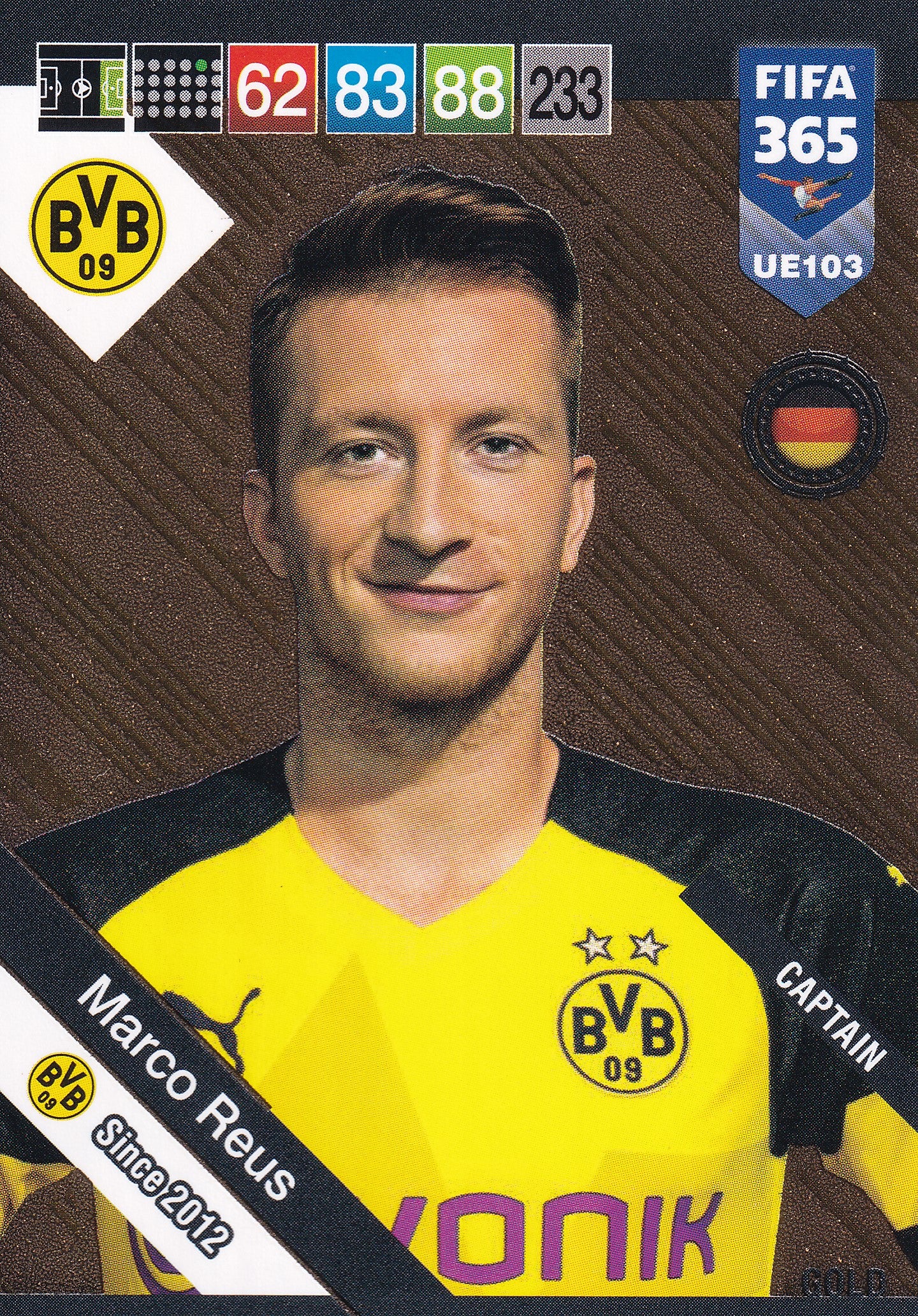 UE103. MARCO REUS - BORUSSIA DORTMUND - CAPTAIN