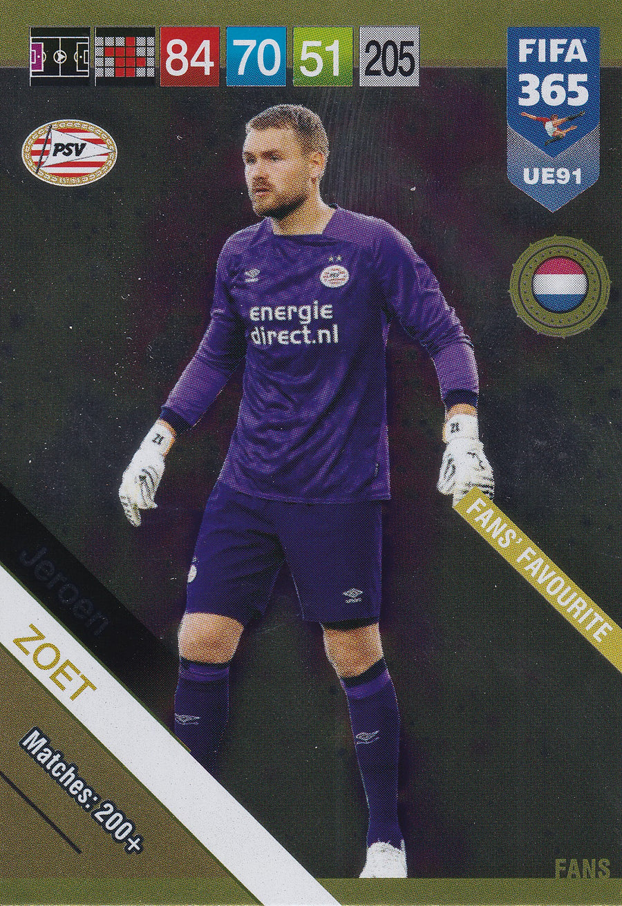 UE091. JEROEN ZOET - PSV EINDHOVEN - FANS FAVOURITE