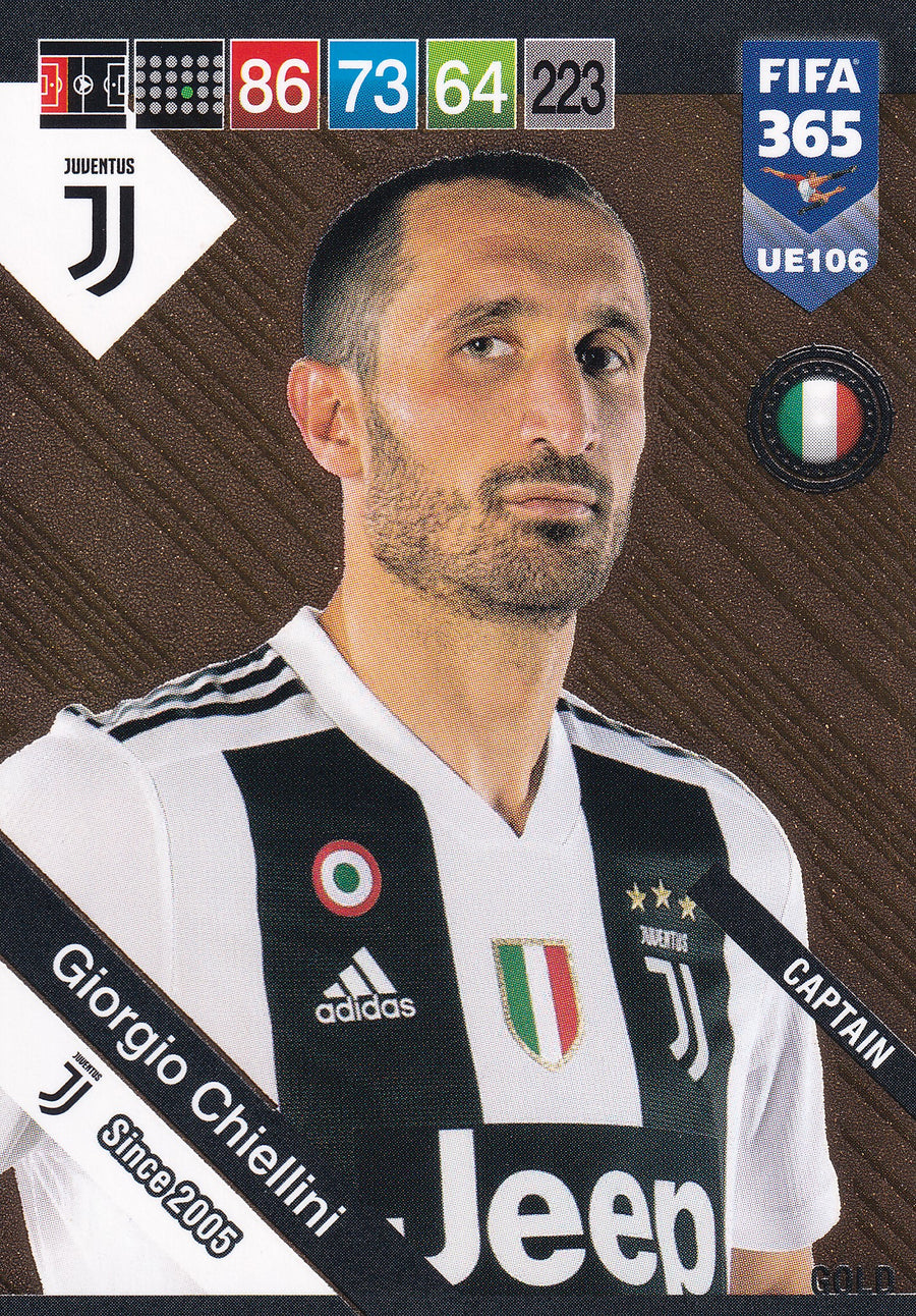 UE106. GIORGIO CHIELLINI - JUVENTUS - CAPTAIN