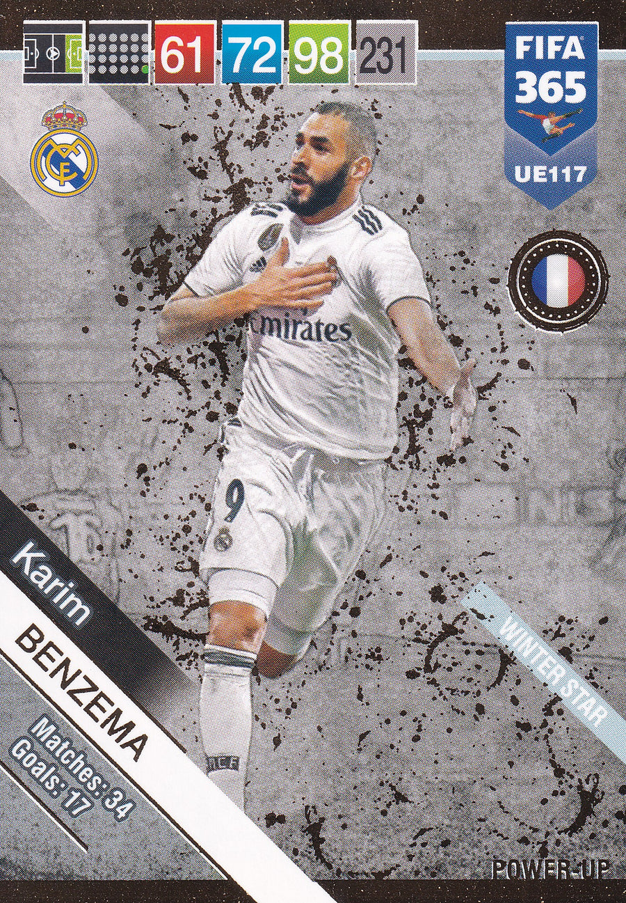 UE117. KARIM BENZEMA - REAL MADRID - WINTER STAR